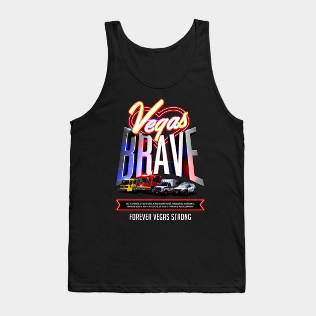 Vegas Brave Tank Top by dmlofton702